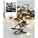 Lampki choinkowe LED 240 diod LED Białe Ciepłe