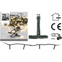 Lampki choinkowe LED 320 diod LED Białe Ciepłe