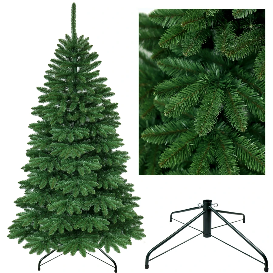 Choinka sztuczna Świerk Skandynawski 220 cm. Drzewko sztuczne świerk skandynawski. Choinka świąteczna świerk skandynawski.