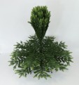 Choinka sztuczna Świerk Tajga PE+PVC 220 cm kolejny etap rozkładania.