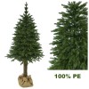 Choinka sztuczna Świerk Naturalny PE na Pniu 220 cm. Drzewko świąteczne Świerk Naturalny PE na Pniu 220 cm. Sztuczne drzewko na naturalnym pniu sosnowym. Choinka sztuczna jak żywa. Świerk Naturalny 100% gałązek PE.