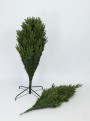 Elementy składowe choinki sztucznej w trakcie rozkładania. Choinka sztuczna Świerk Naturalny PE + PVC 220 cm. Choinka sztuczna jak Żywa.
