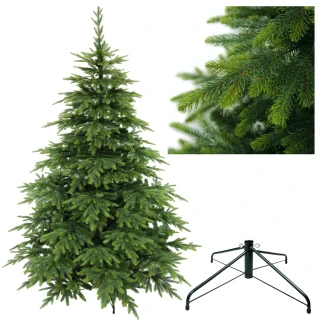Choinka sztuczna Świerk Natura PE + PVC 220 cm - Outlet