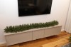 Girlanda PE 200 cm - Świerk Naturalny Modern 100% PE - zdjęcie pod telewizorem